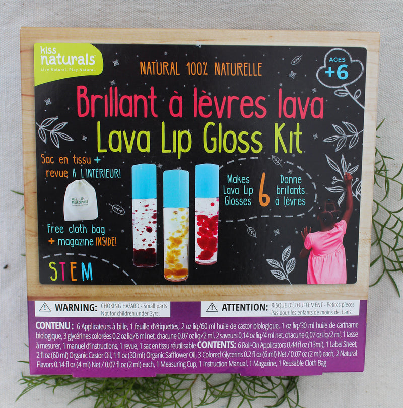 Kiss Naturals Lava Lip Gloss Kit