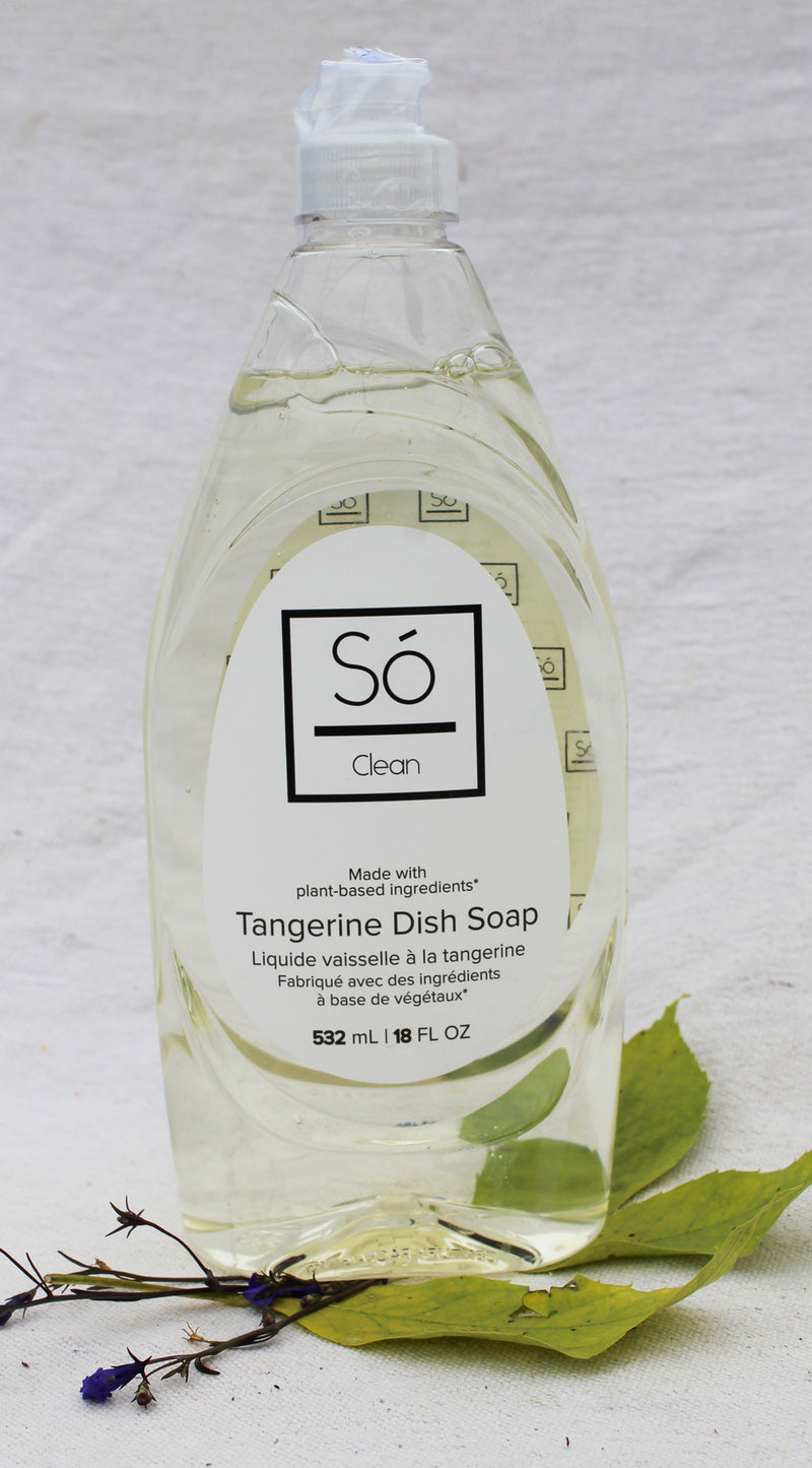 Só Clean Tangerine Dish Soap