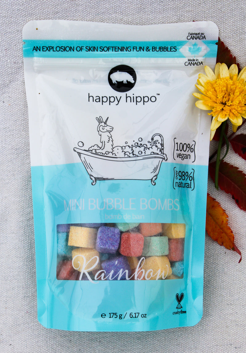 Happy Hippo RAINBOW Mini Bath Bombs
