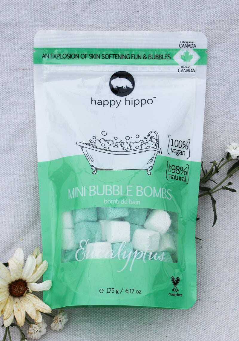Happy Hippo EUCALYPTUS Mini Bath Bombs