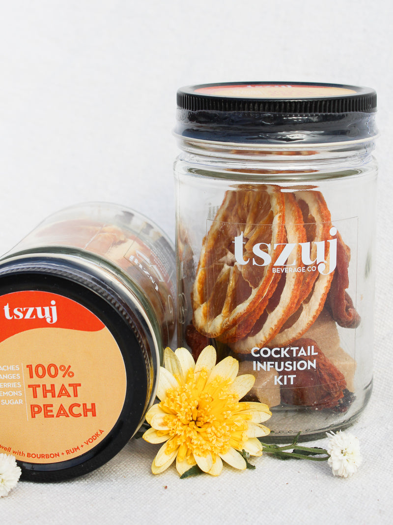 Tszuj 100% That Peach Cocktail Infusion Kit