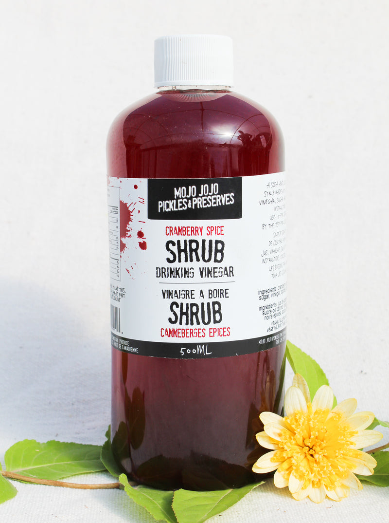 Shrub Drinking Vinegar- Cranberry Spice
