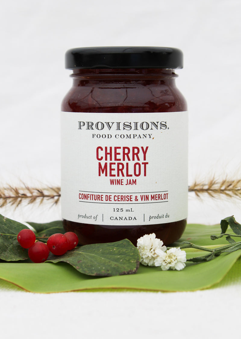 Provisions Cherry Merlot Wine Jam