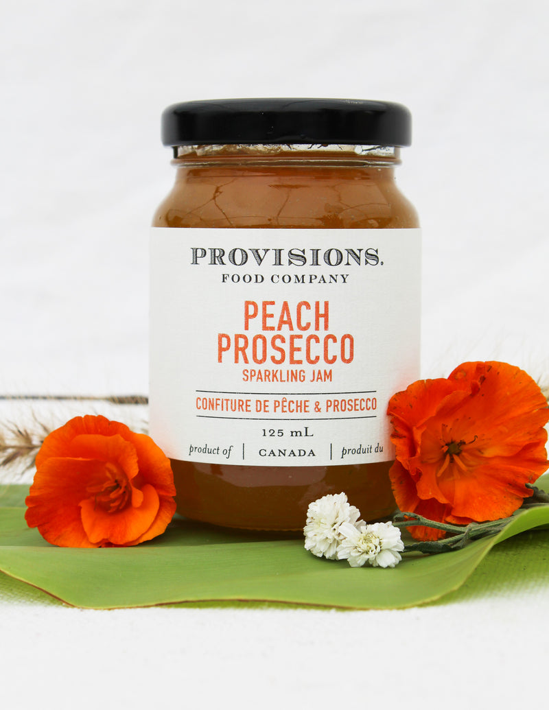Provisions Peach Prosecco Sparkling Jam